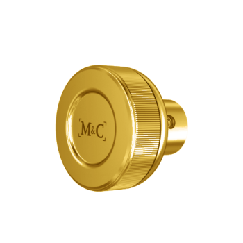 M&C montage onderdelen - Knop Rond messing