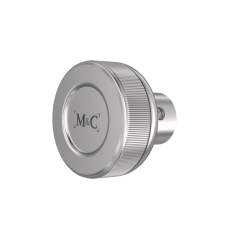 M&C mon&shy;ta&shy;ge on&shy;der&shy;de&shy;len - Knop Rond nik&shy;kel