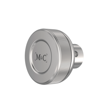 M&C montage onderdelen - Knop Rond nikkel